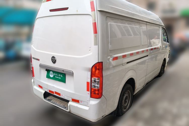 Used Foton Scenic G7 2020 2.4L Commercial Version Long Wheelbase High-Roof 2-Seat Van China VI Emission Standard 4K22D4M Rear Right 45 Deg
