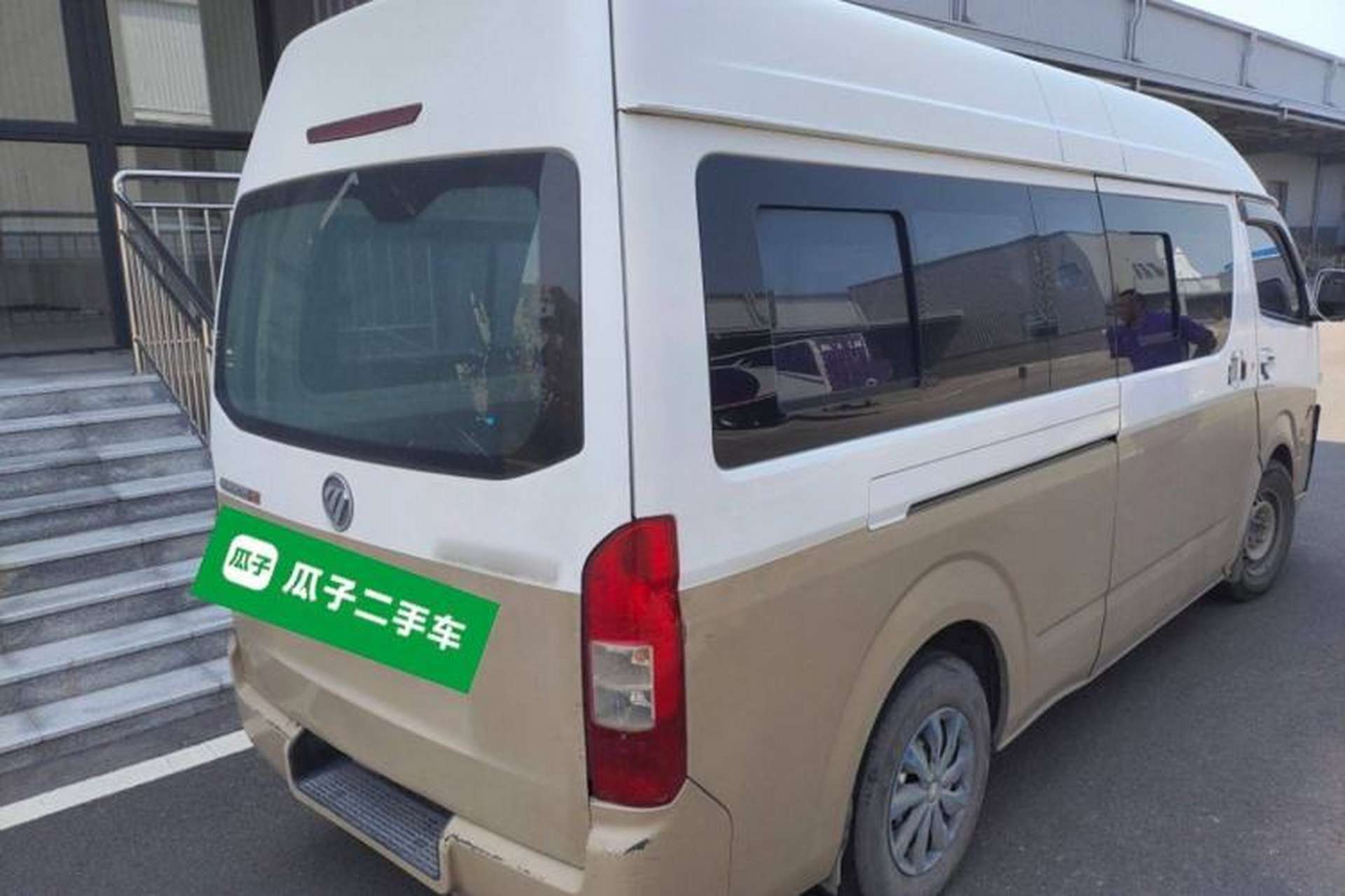 Used Foton Scenic G7 2020 2.4L Commercial Version Long Wheelbase High-Roof 6-Seater Business Vehicle China VI Emission Standard Model 4K22D4M Rear Right 45 Deg