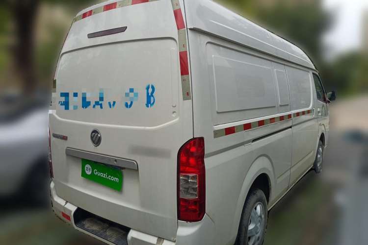 Used Foton Scenic G7 2020 2.4L Commercial Version Long Wheelbase High-Roof 2-Seat Van China VI Emission Standard 4K22D4M Rear Right 45 Deg