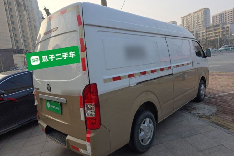 Used Foton Scenic G7 2020 2.4L Commercial Version Long Wheelbase High-Roof 2-Seat Van China VI Emission Standard 4K22D4M Rear Right 45 Deg