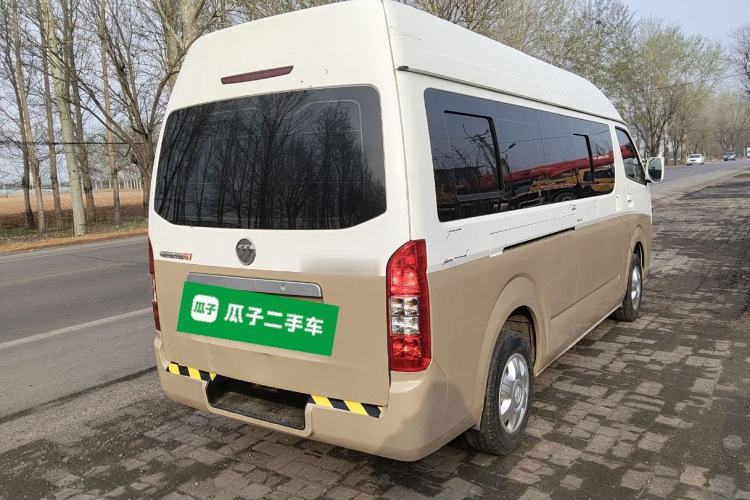 Used Foton Scenic G7 2020 2.4L Commercial Version Long Wheelbase High-Roof 6-Seater Business Vehicle China VI Emission Standard Model 4K22D4M Rear Right 45 Deg