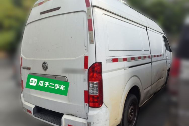 Used Foton Scenic G7 2020 2.4L Commercial Version Long Wheelbase High-Roof 2-Seat Van China VI Emission Standard 4K22D4M Rear Right 45 Deg