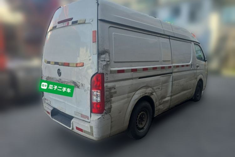 Used Foton Scenic G7 2020 2.4L Commercial Version Long Wheelbase High-Roof 2-Seat Van China VI Emission Standard 4K22D4M Rear Right 45 Deg