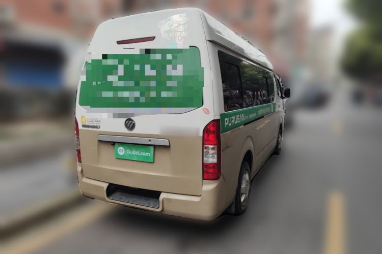 Used Foton Scenic G7 2020 2.4L Commercial Version Long Wheelbase High-Roof 6-Seater Business Vehicle China VI Emission Standard Model 4K22D4M Rear Right 45 Deg