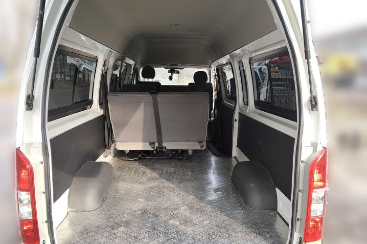 Used Foton Scenic G7 2020 2.4L Commercial Version Long Wheelbase High-Roof 6-Seater Business Vehicle China VI Emission Standard Model 4K22D4M Trunk