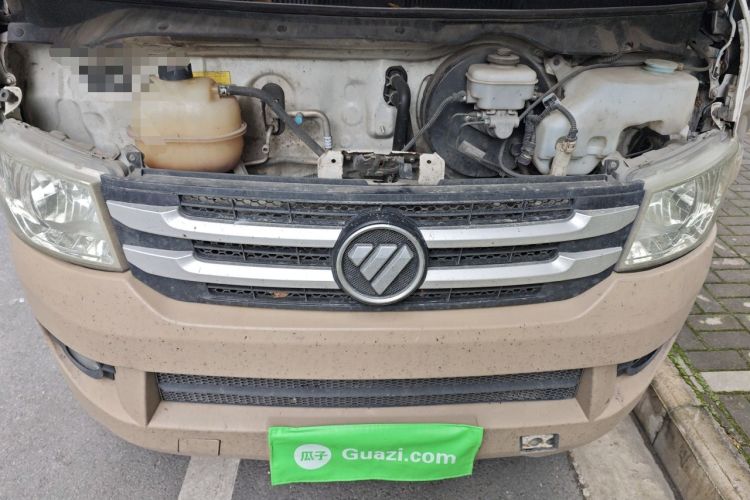 Used Foton Scenic G7 2021 2.4L Gasoline Commercial Version Long Wheelbase High Roof 6-Seater with Clear Windows Model 4K22D4M Engine Bay