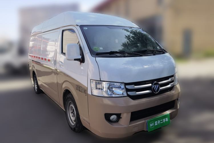 Used Foton Scenic G7 2021 2.4L Gasoline Commercial Version Long Wheelbase High-Roof 2-Seat Van 4K22D4M Front Right 45 Deg