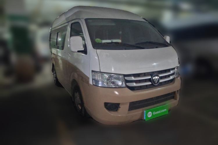 Used Foton Scenic G7 2021 2.4L Gasoline Commercial Version Short Wheelbase High Roof 6-Seater with Clear Window 4K22D4M Front Right 45 Deg