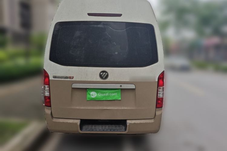 Used Foton Scenic G7 2021 2.4L Gasoline Commercial Version Long Wheelbase High Roof 6-Seater with Clear Windows Model 4K22D4M Rear