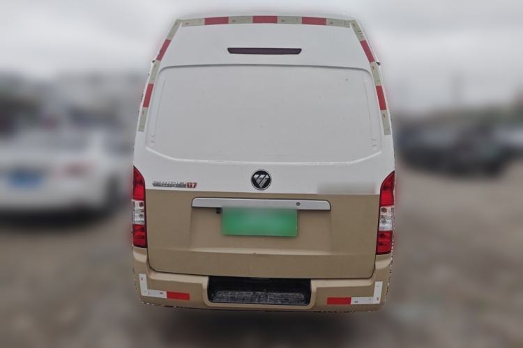 Used Foton Scenic G7 2021 2.0T Diesel Commercial Version Long Wheelbase High Roof 2-Seater Van D20TCIF1 Rear