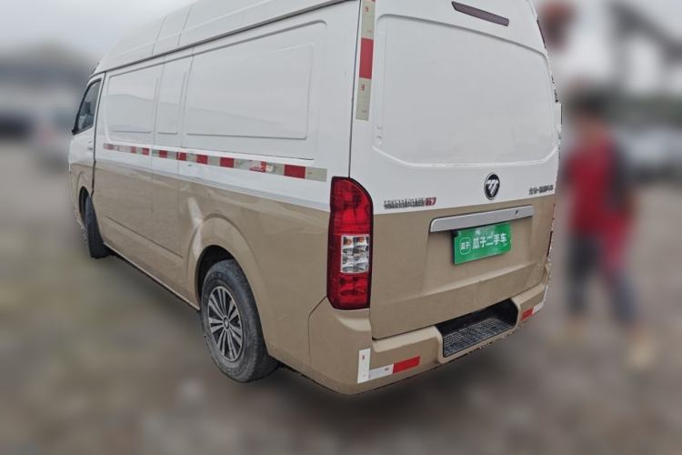 Used Foton Scenic G7 2021 2.0T Diesel Commercial Version Long Wheelbase High Roof 2-Seater Van D20TCIF1 Rear Left 45 Deg