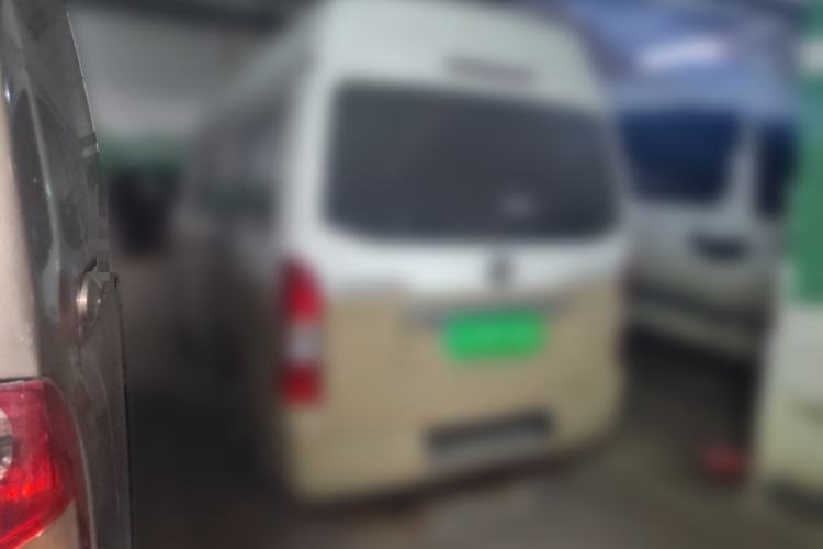Used Foton Scenic G7 2021 2.4L Gasoline Commercial Version Short Wheelbase High Roof 6-Seater with Clear Window 4K22D4M Rear Left 45 Deg