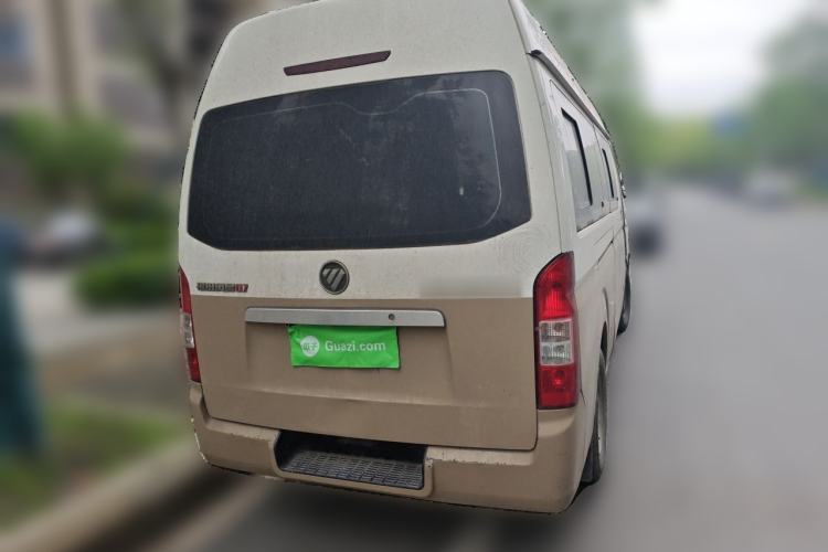 Used Foton Scenic G7 2021 2.4L Gasoline Commercial Version Long Wheelbase High Roof 6-Seater with Clear Windows Model 4K22D4M Rear Right 45 Deg