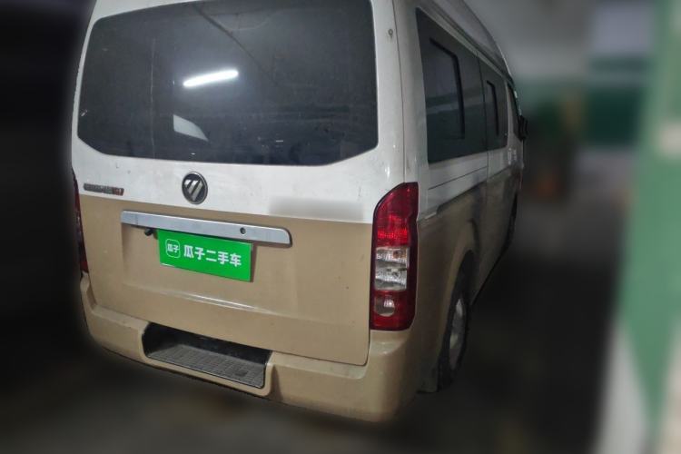 Used Foton Scenic G7 2021 2.4L Gasoline Commercial Version Short Wheelbase High Roof 6-Seater with Clear Window 4K22D4M Rear Right 45 Deg