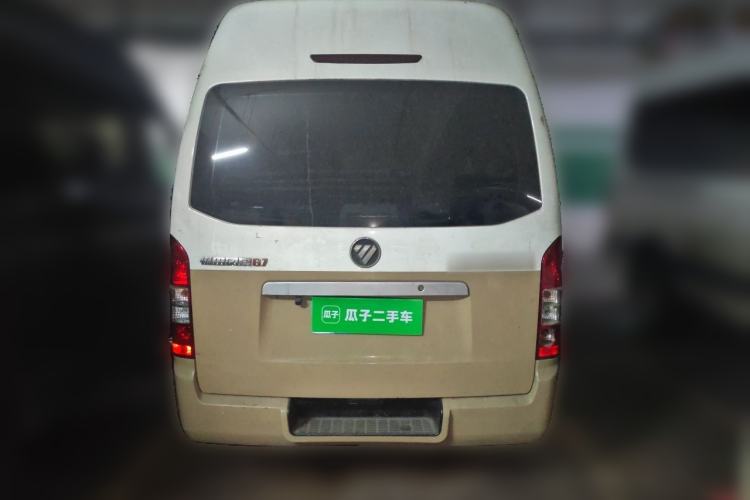 Used Foton Scenic G7 2021 2.4L Gasoline Commercial Version Short Wheelbase High Roof 6-Seater with Clear Window 4K22D4M Rear