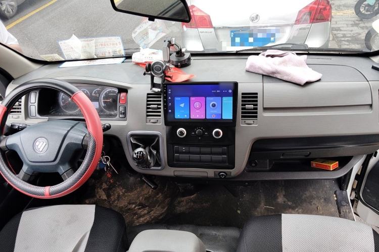 Used Foton Scenic G7 2021 2.4L Gasoline Commercial Version Long Wheelbase High-Roof 2-Seat Van 4K22D4M Center Console