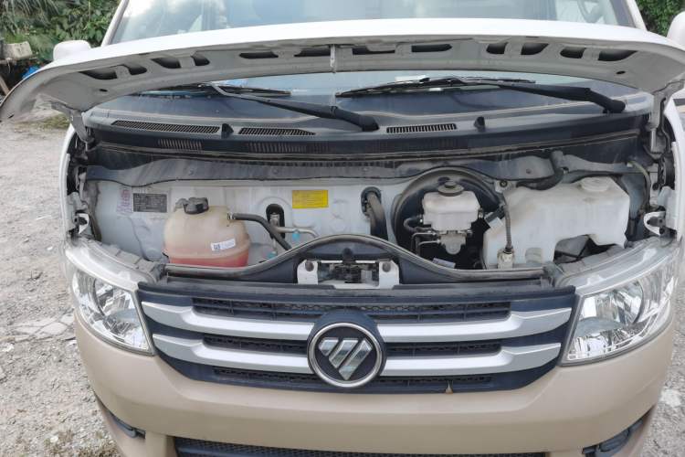 Used Foton Scenic G7 2021 2.4L Gasoline Commercial Version Long Wheelbase High-Roof 2-Seat Van 4K22D4M Engine Bay