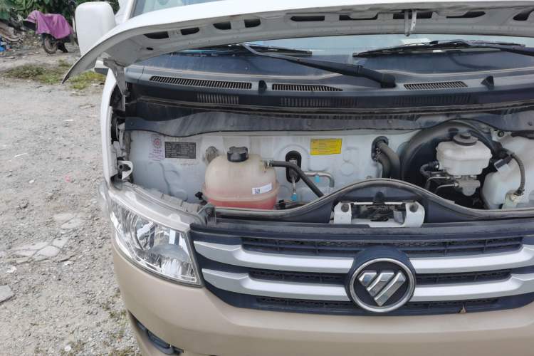Used Foton Scenic G7 2021 2.4L Gasoline Commercial Version Long Wheelbase High-Roof 2-Seat Van 4K22D4M Engine Bay Right