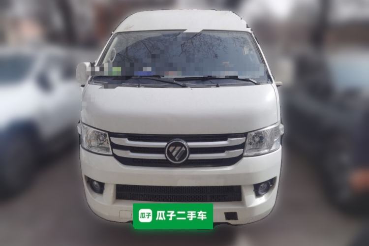 Used Foton Scenic G7 2021 2.4L Gasoline Commercial Version Long Wheelbase High Roof 4-Seater Van – 4K22D4M Front