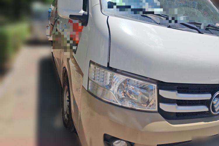 Used Foton Scenic G7 2021 2.4L Gasoline Commercial Version Long Wheelbase High-Roof 2-Seat Van 4K22D4M Front Right 45 Deg