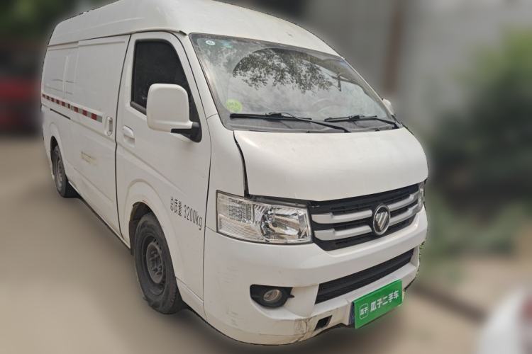 Used Foton Scenic G7 2021 2.4L Gasoline Commercial Version Short Wheelbase High-Roof 2-Seat Van 4K22D4M Front Right 45 Deg