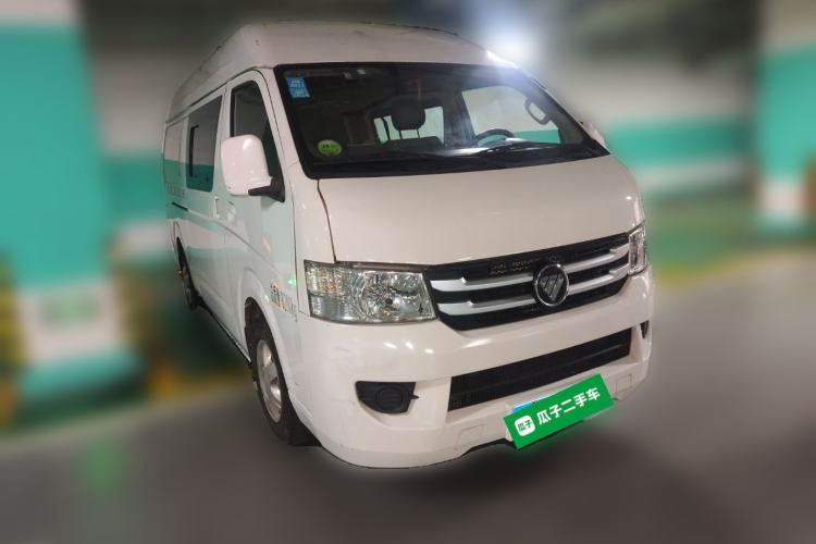 Used Foton Scenic G7 2021 2.4L Gasoline Commercial Version Long Wheelbase High-Roof 5-Seater Van 4K22D4M Front Right 45 Deg