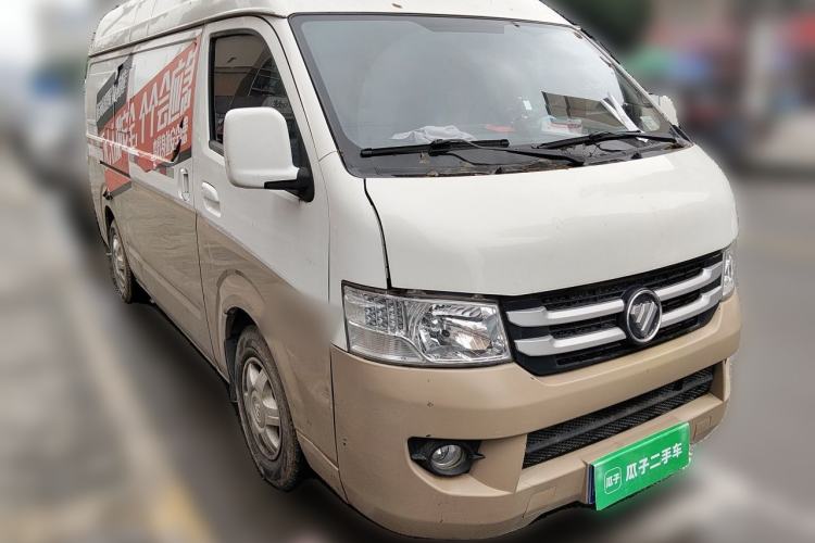 Used Foton Scenic G7 2021 2.4L Gasoline Commercial Version Long Wheelbase High-Roof 2-Seat Van 4K22D4M Front Right 45 Deg