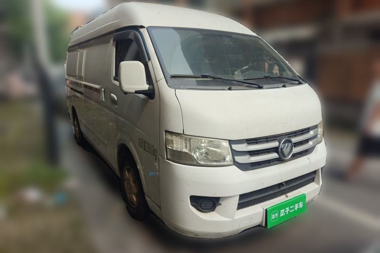 Used Foton Scenic G7 2021 2.4L Gasoline Commercial Version Long Wheelbase High-Roof 2-Seat Van 4K22D4M Front Right 45 Deg