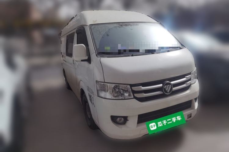Used Foton Scenic G7 2021 2.4L Gasoline Commercial Version Long Wheelbase High Roof 4-Seater Van – 4K22D4M Front Right 45 Deg