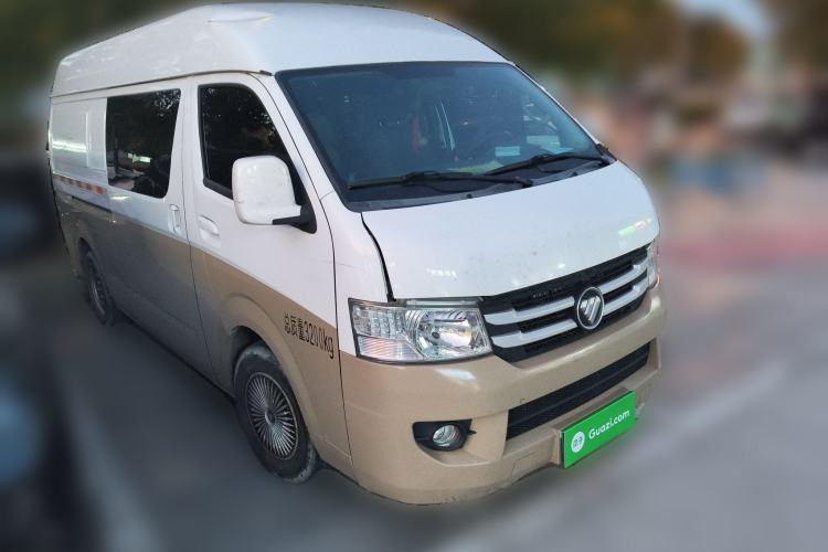 Used Foton Scenic G7 2021 2.4L Gasoline Commercial Version Long Wheelbase High Roof 4-Seater Van – 4K22D4M Front Right 45 Deg