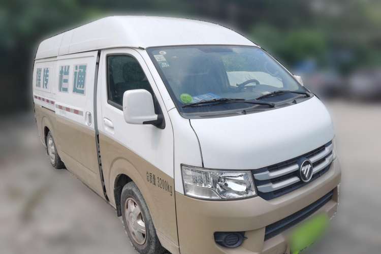 Used Foton Scenic G7 2021 2.4L Gasoline Commercial Version Long Wheelbase High-Roof 2-Seat Van 4K22D4M Front Right 45 Deg