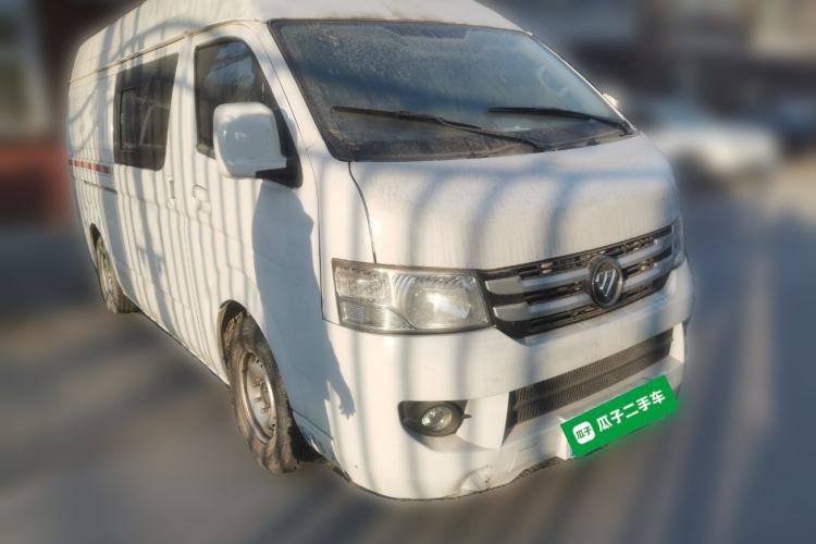 Used Foton Scenic G7 2021 2.4L Gasoline Commercial Version Long Wheelbase High-Roof 5-Seater Van 4K22D4M Front Right 45 Deg