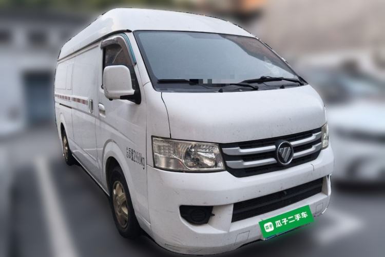 Used Foton Scenic G7 2021 2.4L Gasoline Commercial Version Long Wheelbase High-Roof 2-Seat Van 4K22D4M Front Right 45 Deg