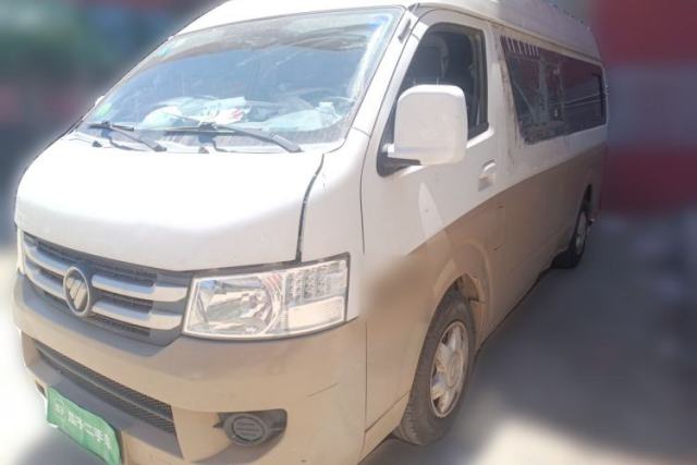 Used Foton Scenic G7 2021 2.4L Gasoline Commercial Version Long Wheelbase High Roof 6-Seater with Clear Windows Model 4K22D4M