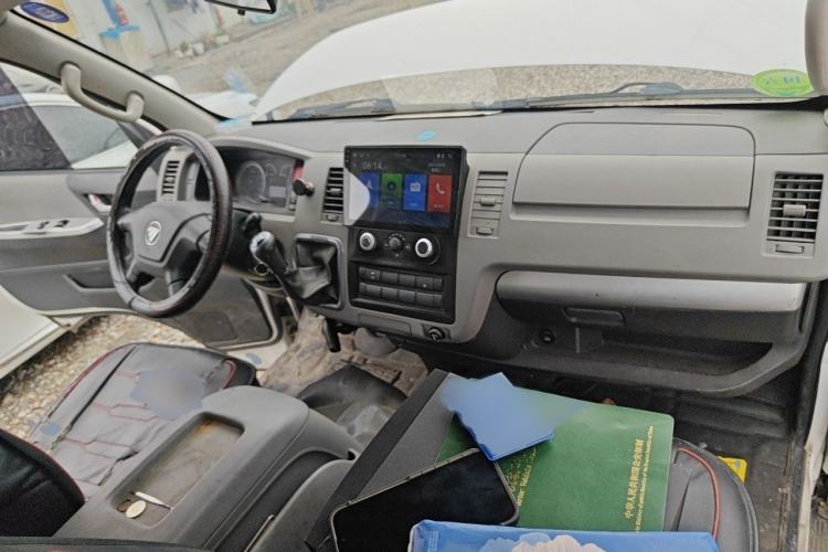 Used Foton Scenic G7 2021 2.0T Diesel Commercial Version Long Wheelbase High Roof 2-Seater Van D20TCIF1 Interior 2