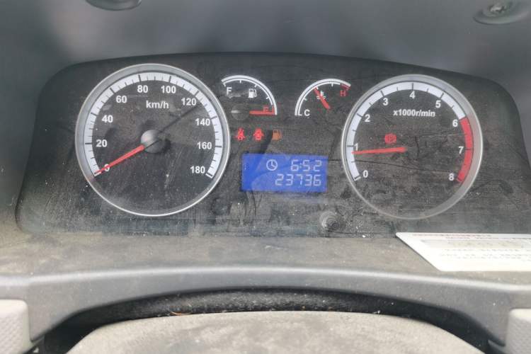 Used Foton Scenic G7 2021 2.4L Gasoline Commercial Version Long Wheelbase High-Roof 2-Seat Van 4K22D4M Odometer Close Up