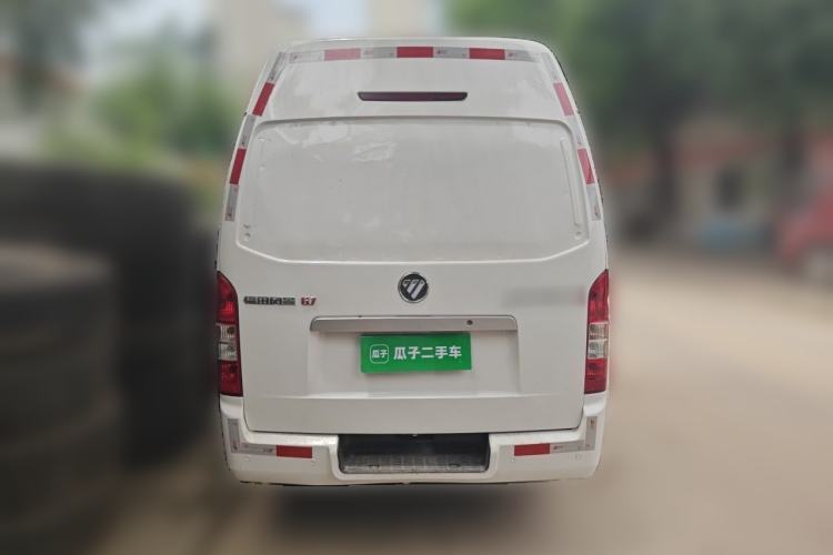 Used Foton Scenic G7 2021 2.4L Gasoline Commercial Version Short Wheelbase High-Roof 2-Seat Van 4K22D4M Rear