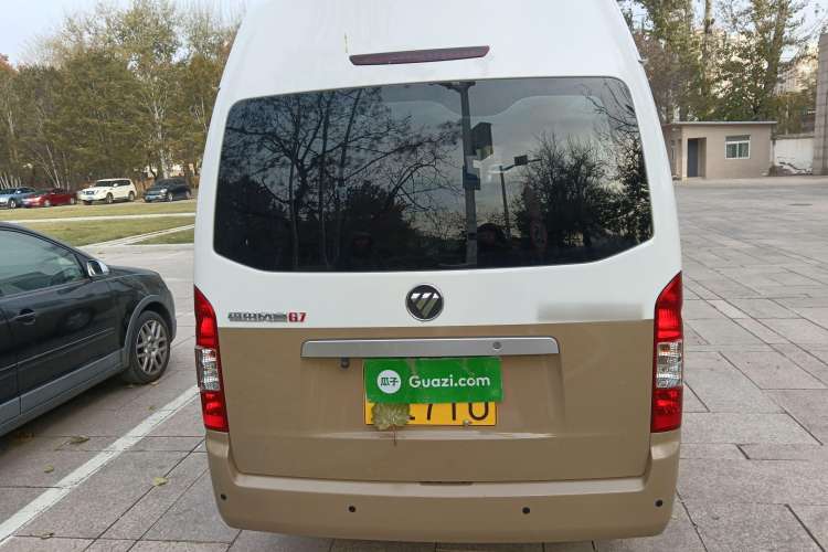 Used Foton Scenic G7 2021 2.4L Gasoline Commercial & Travel Version Long Wheelbase High-Roof 10-Seater Bus 4K22D4M Rear