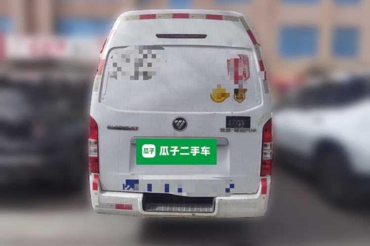 Used Foton Scenic G7 2021 2.4L Gasoline Commercial Version Long Wheelbase High Roof 4-Seater Van – 4K22D4M Rear