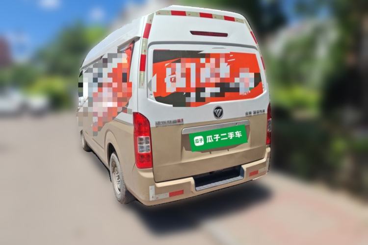 Used Foton Scenic G7 2021 2.4L Gasoline Commercial Version Long Wheelbase High-Roof 2-Seat Van 4K22D4M Rear Left 45 Deg