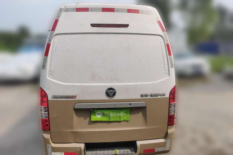 Used Foton Scenic G7 2021 2.4L Gasoline Commercial Version Long Wheelbase High-Roof 2-Seat Van 4K22D4M Rear