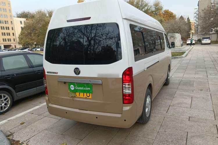 Used Foton Scenic G7 2021 2.4L Gasoline Commercial & Travel Version Long Wheelbase High-Roof 10-Seater Bus 4K22D4M Rear Right 45 Deg