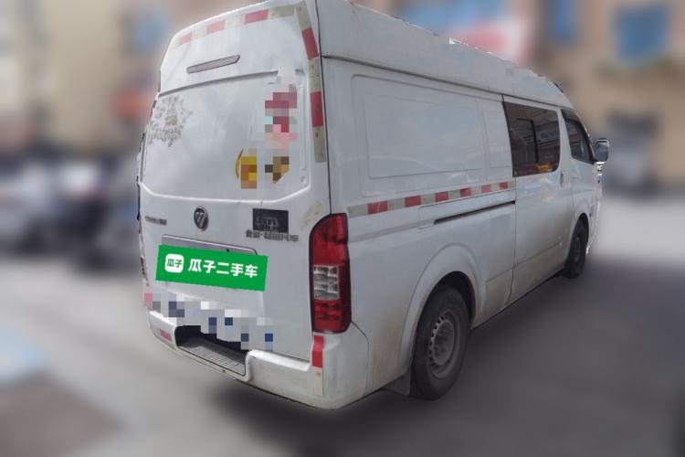 Used Foton Scenic G7 2021 2.4L Gasoline Commercial Version Long Wheelbase High Roof 4-Seater Van – 4K22D4M Rear Right 45 Deg