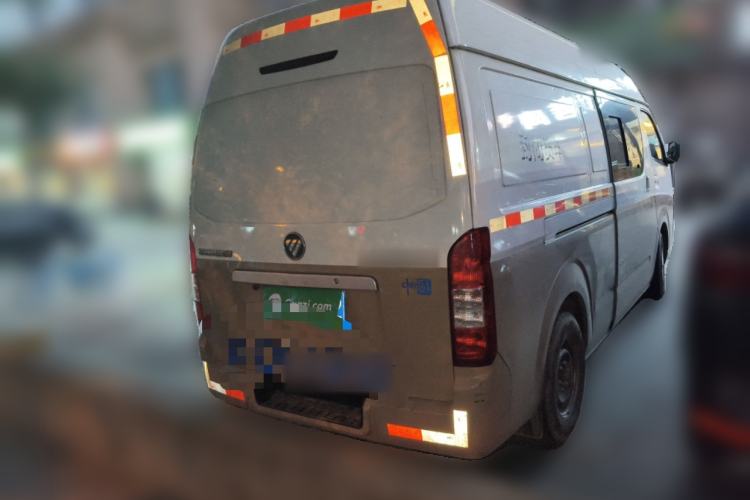Used Foton Scenic G7 2021 2.4L Gasoline Commercial Version Long Wheelbase High Roof 4-Seater Van – 4K22D4M Rear Right 45 Deg