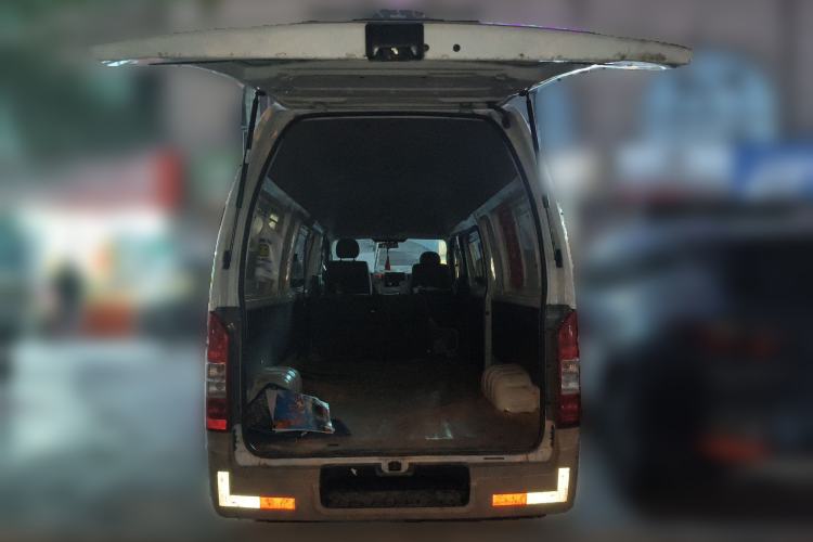 Used Foton Scenic G7 2021 2.4L Gasoline Commercial Version Long Wheelbase High Roof 4-Seater Van – 4K22D4M Trunk
