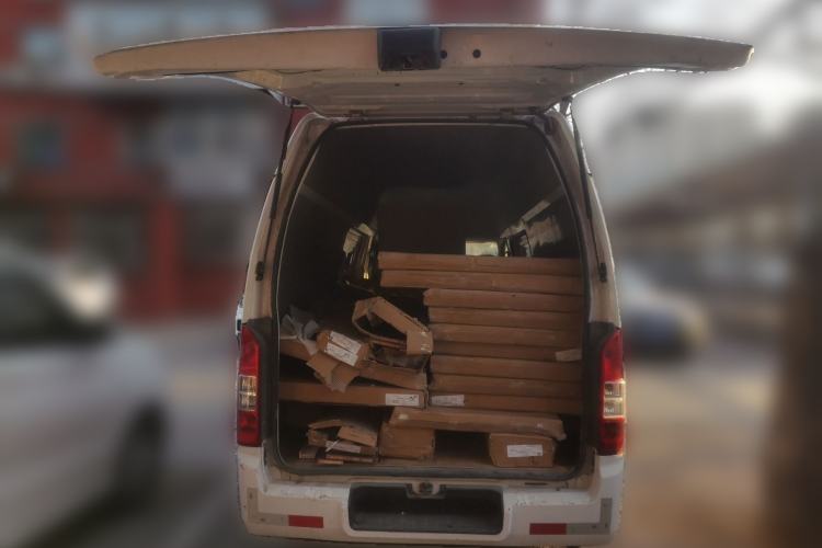 Used Foton Scenic G7 2021 2.4L Gasoline Commercial Version Long Wheelbase High-Roof 5-Seater Van 4K22D4M Trunk