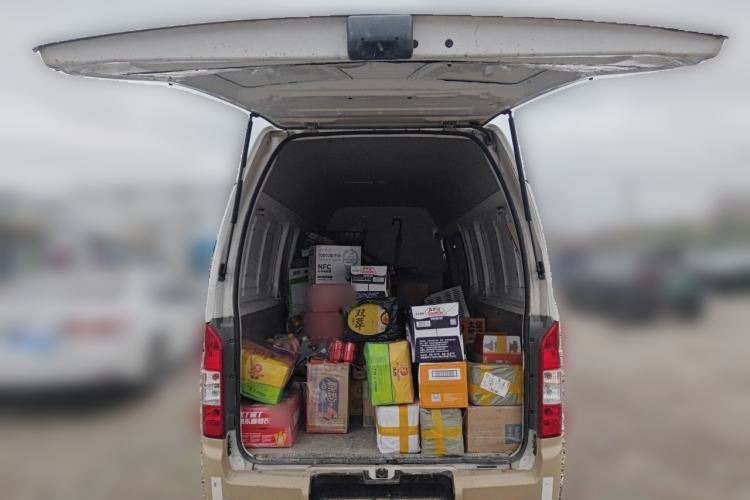 Used Foton Scenic G7 2021 2.0T Diesel Commercial Version Long Wheelbase High Roof 2-Seater Van D20TCIF1 Trunk