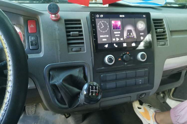Used Foton Scenic G7 2022 2.4L Gasoline Commercial Version Long Wheelbase High-Roof Van 2 Seats 4K22D4M Audio And AC Panel