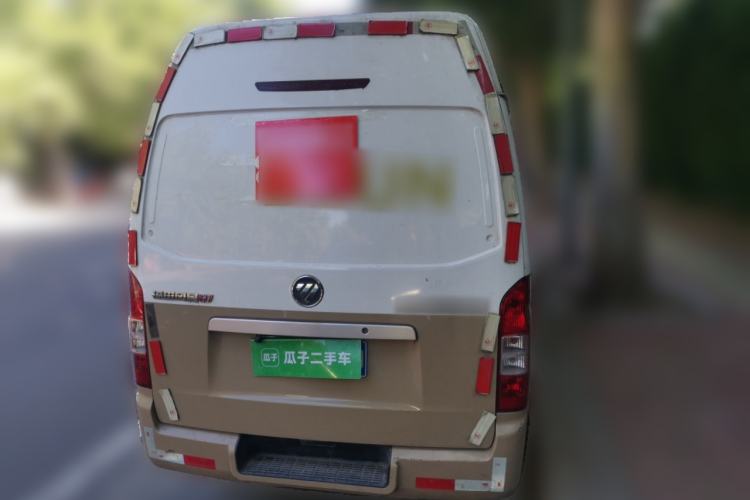 Used Foton Scenic G7 2022 2.4L Gasoline Commercial Version Long Wheelbase High-Roof Van 2 Seats 4K22D4M Rear