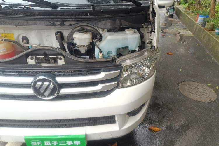 Used Foton Scenic G7 2022 2.4L Gasoline Commercial Version Short Wheelbase High Roof Clear Window 6-Seater – 4K22D4M Engine Bay Left
